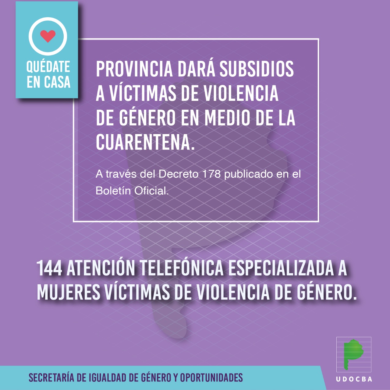 PROVINCIA DARÁ SUBSIDIOS A VICTIMAS DE VIOLENCIA DE GENERO...-0